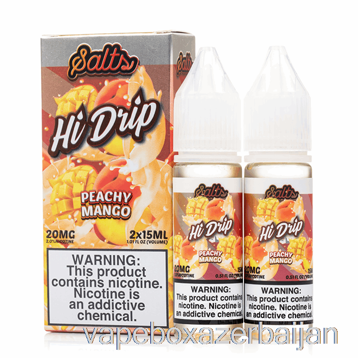 Vape Box Azerbaijan Peachy Mango - Hi-Drip SALTS - 30mL 50mg